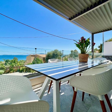 Luxury Villa Barbati Sun With Private Pool By Dadovillas Bagian luar foto